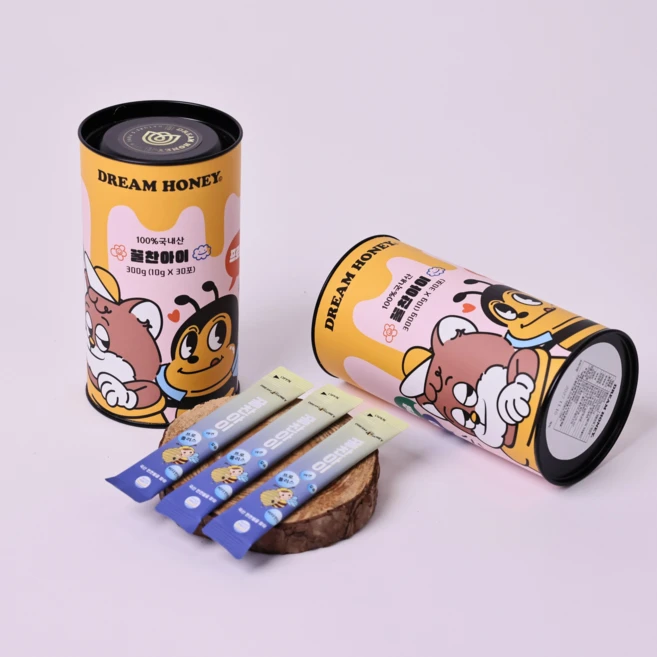 아이간식 꿀 프로폴리스 함량 증대 어린이 건강간식 30포 10g 한달 기침 감기, 30개 - 쿠팡