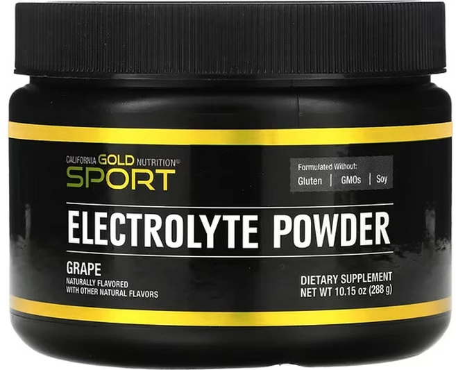 CGN 스포츠 - 전해질 분말 천연 포도 맛 288g (10.15oz), 1팩 - 쿠팡