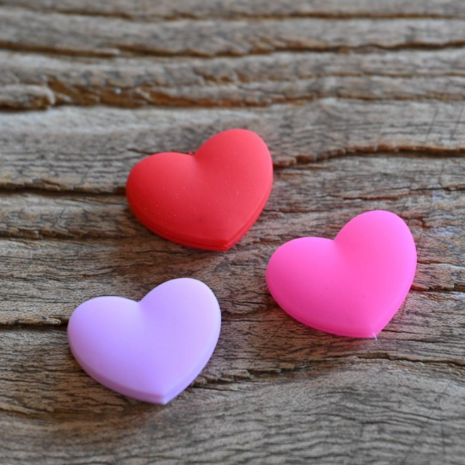 [카렐로] 테니스 라켓 진동 테니스 엘보링 뎀프너, 1세트, 하트