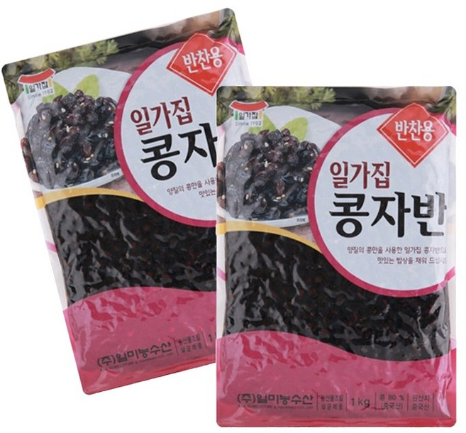 일미 일가집 콩자반 1kg 2개