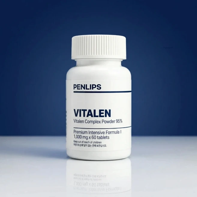 펜립스 비탈렌정 vitalen 1박스, 1개, 60정 - 쿠팡