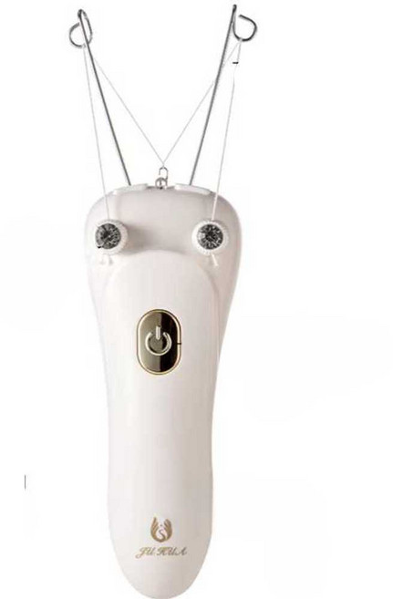 실 면도기 실뜨기 제거 잔털 잔털 얼굴 제모기 가정용 기계, 6.속도조절(면끈4+파우더2+아이스팩)