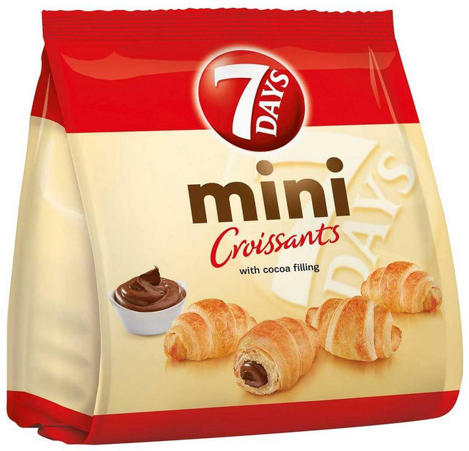 독일빵 7Days 미니 크로와상 초코크림 185g, 1개