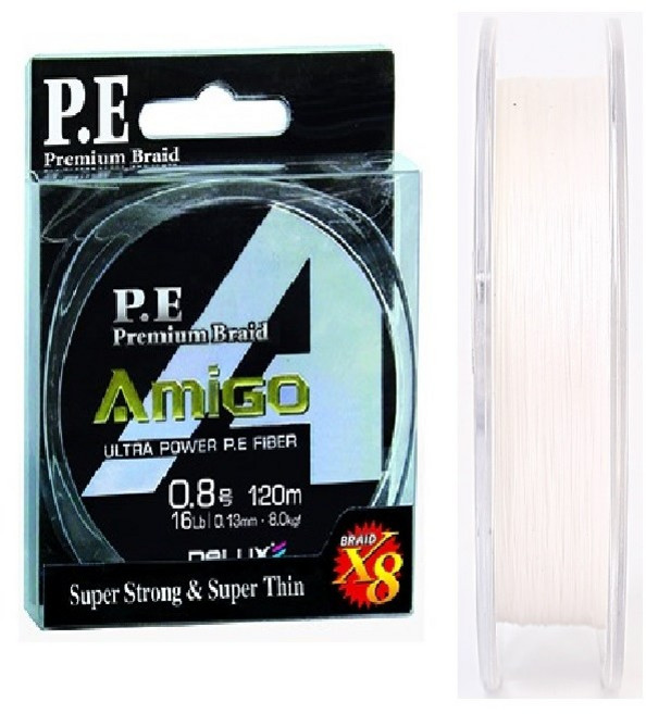 아미고 프리미엄 합사 / 쏘가리 볼락 꺽지 낚시줄, 0.5호, 120m, 1개