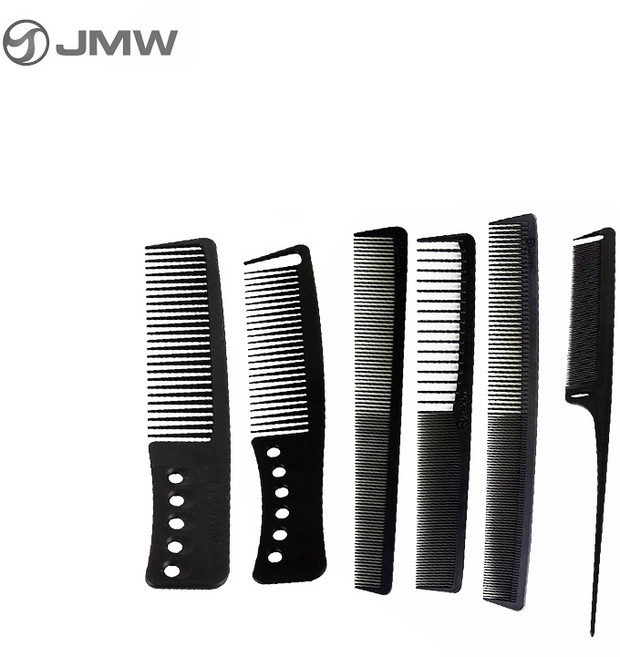 [JMW] 전문가용 Shine 컷트빗 꼬리빗 택 1, 501 꼬리빗, 1개