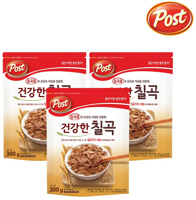 [포스트] 통곡물 건강한칠곡 300gx3개, 300g, 3개