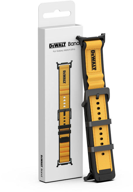 삼성 갤럭시 워치 디월트 타이탄 밴드 스트랩, 옐로우, 1개