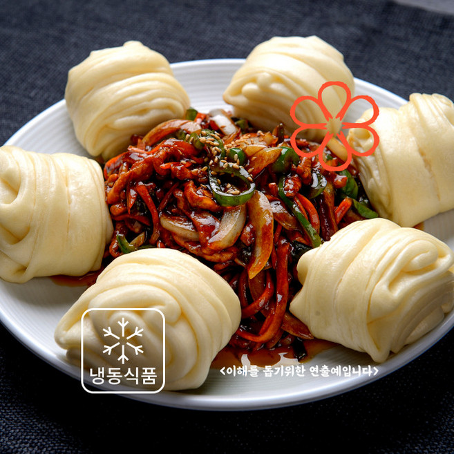 미트팬트리 냉동 중국식 수제 꽃빵 화권 40개입, 1.4kg, 1개