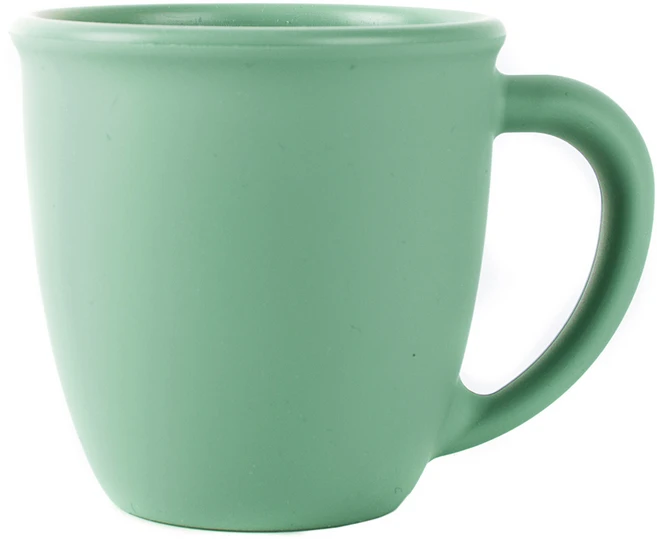 고려알파라인 파스텔 실리콘 머그컵, 1개, 다크그린 - 쿠팡