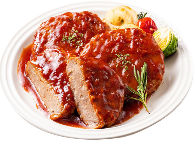 [더싱싱] 육즙 가득한 그레이비 함박스테이크, 5개, 130g