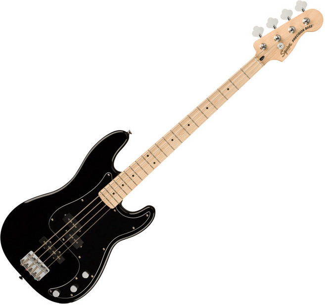 스콰이어 베이스기타 어피니티 프레시전 AFFINITY PRECISION PJ 입문용 초보자용 연습용 구성품 FULL SET 증정, 1개, 블랙, 037-8553-506