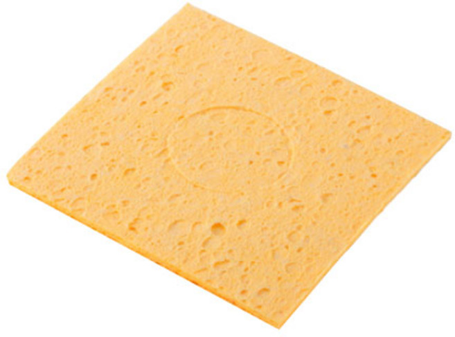 팁클리너 60×60mm 인두스펀지1매 발포스폰지 크리너, 1개