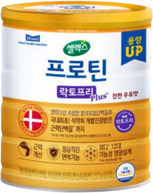 셀렉스 프로틴 락토프리 플러스, 608g, 1개 - 쿠팡