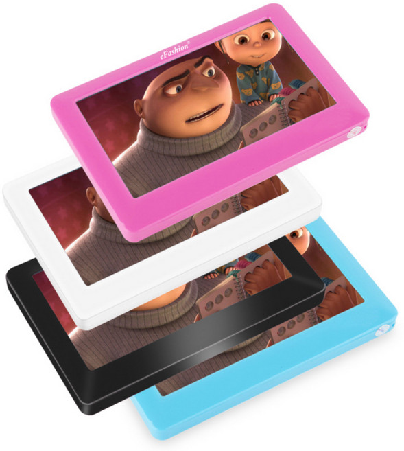 eFashion 4.3吋觸控螢幕MP5隨身聽 內建16GB影音播放器, 藍, C06