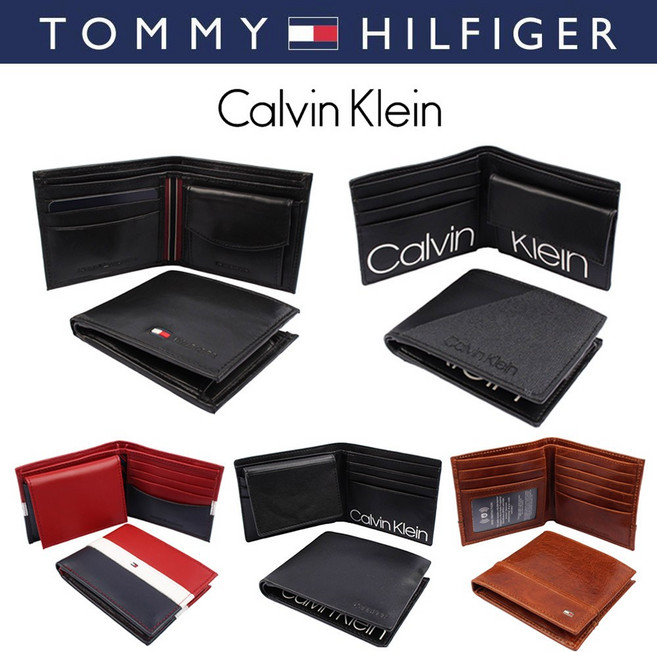 타미힐피거 캘빈클라인 남성 지갑 반지갑