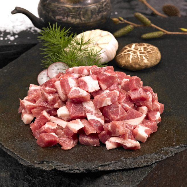 [루루축산] 왕목살 찌개용 300g (미국산), 1팩