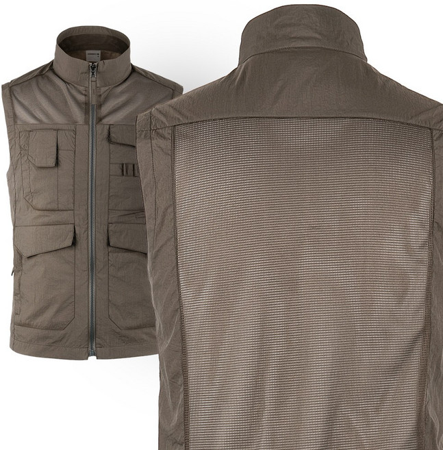 피크나인 PCP06468 봄 여름 가을 등산 망사 조끼 베스트 남자 작업 남성 낚시