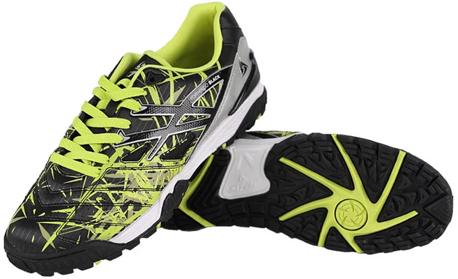 토네이도 족구화 (블랙/라임) JS6103-50 - 쿠팡