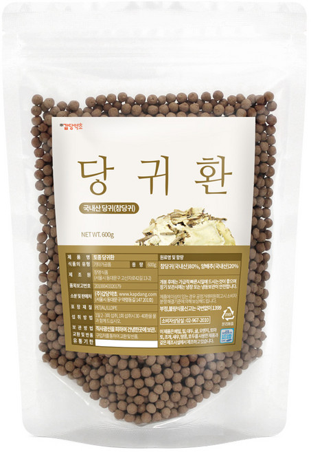 갑당약초 당귀환 600g 국내산 참당귀, 2개