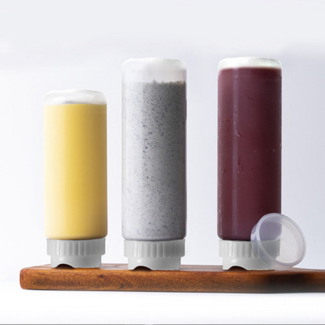 미앤미 거꾸로 소스통 싱글 양념통 업소용 케찹, 350ml, 1개