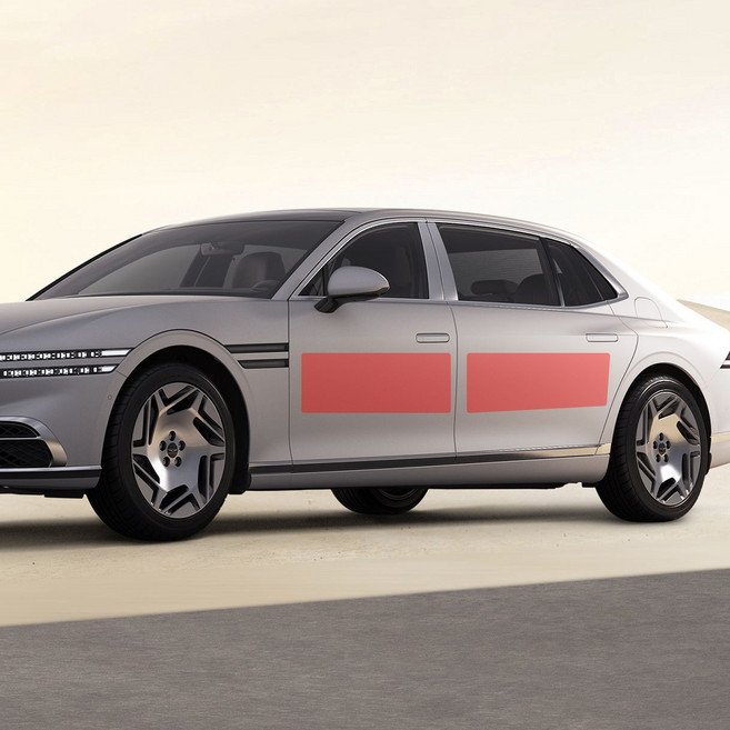 클리어쉴드 PPF 차량용 보호필름 도어가드 문콕방지 도어컵, 도어가드(4장), 1개