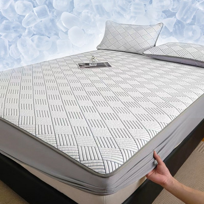 MIGA 아이스 쿨링 냉감 매트리스커버 여름 침대커버 쿨매트