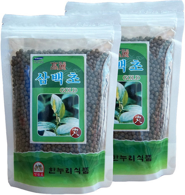 금산한누리식품 삼백초환 600g (300g+300g) (지퍼백), 2개, 300g