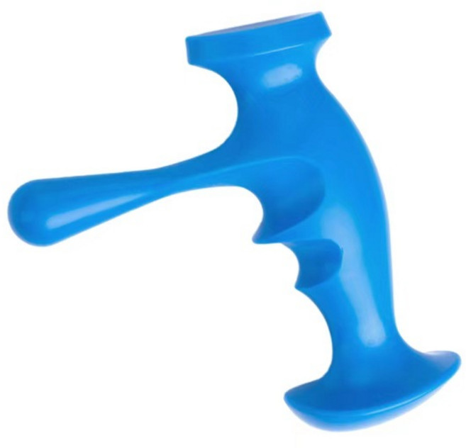 엄지 마사지 스틱 뷰티샵 아로마테라피 SH1952, 블루마사지건, 1개