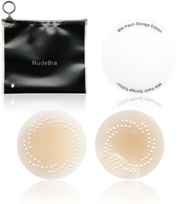 [완벽밀착] 차차앤코 초슬림 실리콘 니플패치 숨쉬는 에어홀 니플커버8cm 2매, 1개