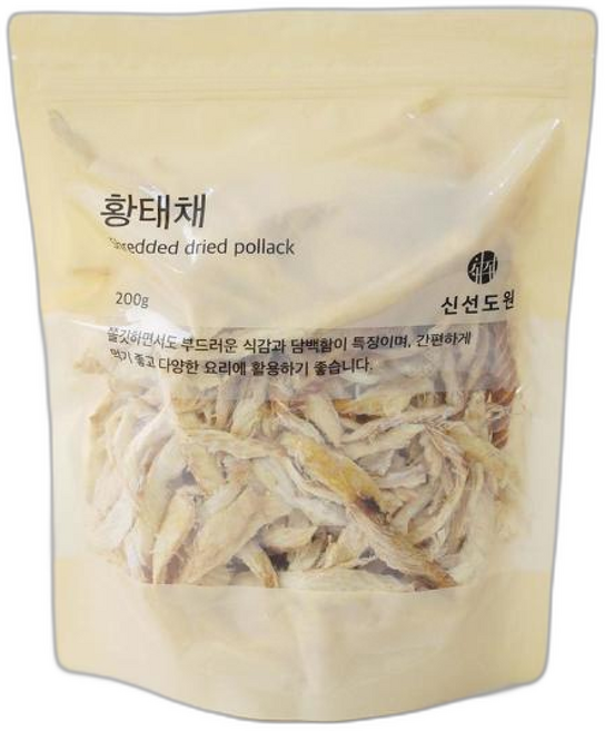 메가마트 신선도원 황태채, 1개, 200g