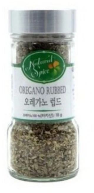 내츄럴스파이스 오레가노 럽드, 1개, 18g - 쿠팡
