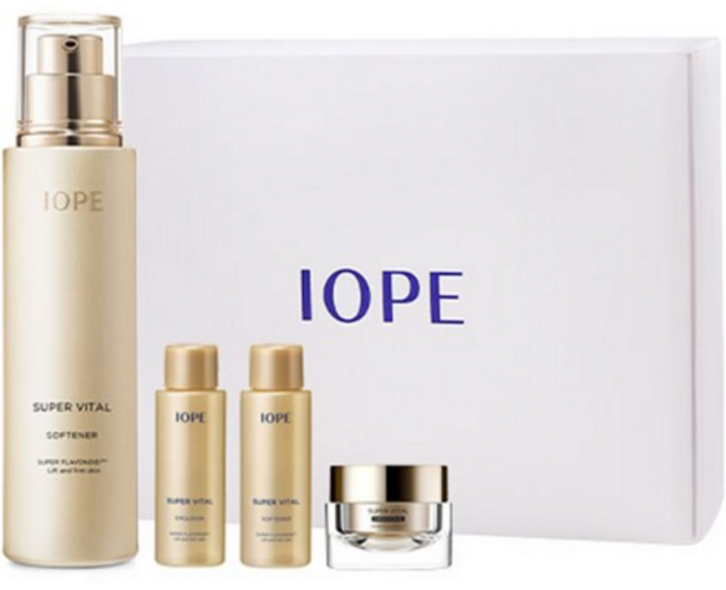 아이오페 슈퍼바이탈 에멀젼 150ml + 18ml + 소프너 18ml + 크림 리치 14ml 세트, 1개