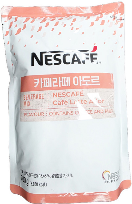 네스카페 카페라떼 아도르 자판기용 커피믹스, 900g, 1개, 1개입
