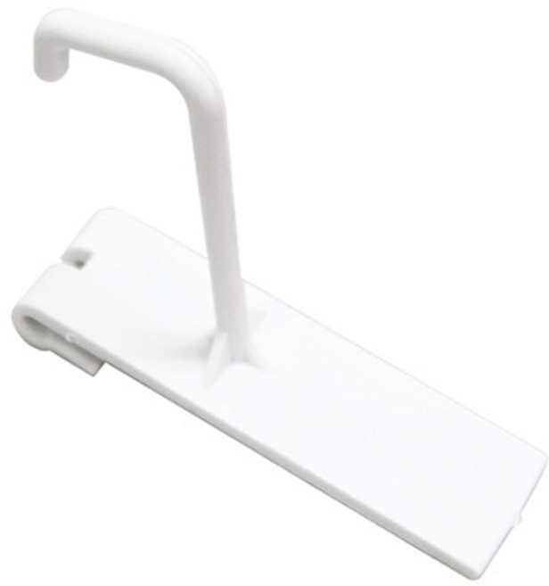 철망 걸이용 고리 화이트 네트 메쉬 보드 망 후크, 1개