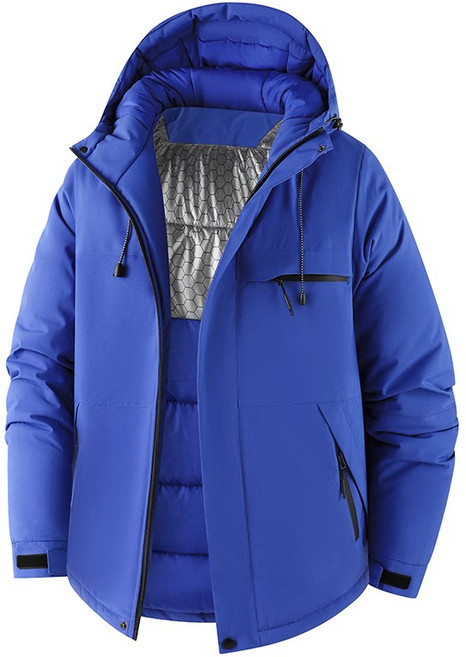 連帽防風防水保暖羽絨外套