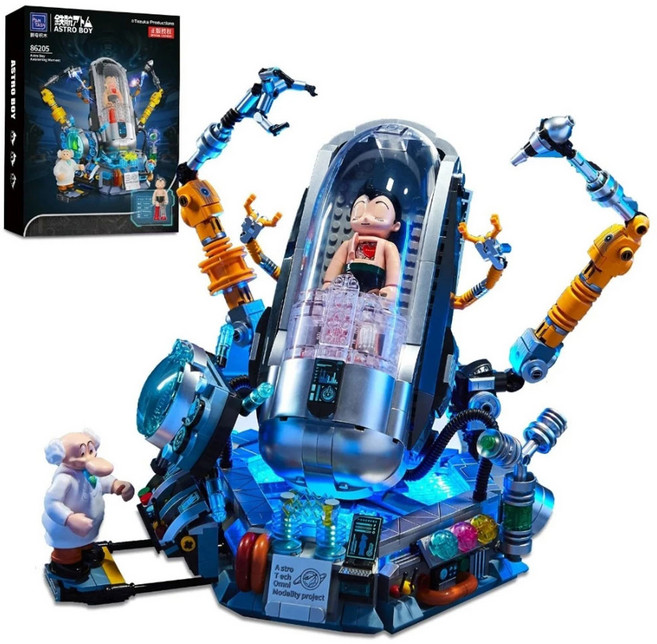 PANTASY 拼奇積木-86205 積木模型, 拼奇 原子小金剛覺醒時刻, 1個, 1500片