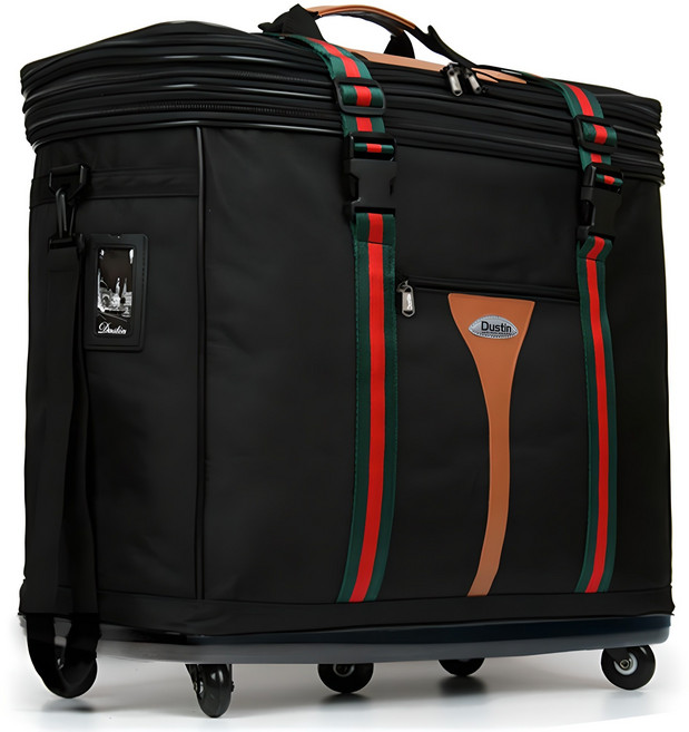 더스틴 일반 벨트 상단확장형 3단 이민가방 D-06