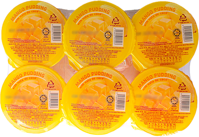 오키오 망고 푸딩 6개입, 708g, 1개