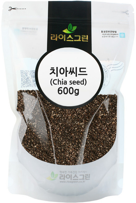 라이스그린 치아씨드, 600g, 1개