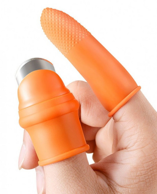 손가락 칼 야채 손질 엄지칼 골무 보호 6종 세트 줄기커팅 원예장갑 채소 고추따기 다듬기