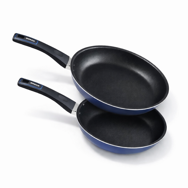 마이셰프 도루코 인덕션 퓨어라이트 프라이팬 2종세트 2개, 애쉬블루, 프라이팬 24cm + 프라이팬 28cm, 1세트