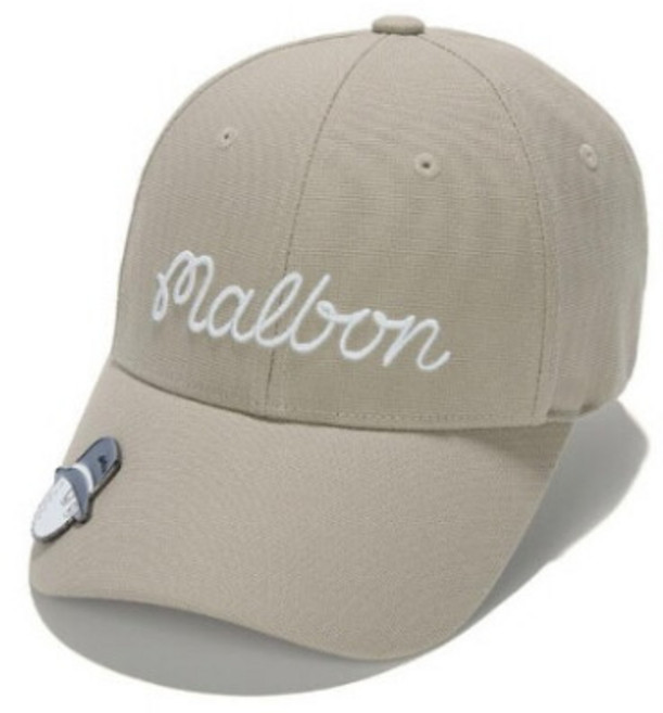 [말본골프] 모자 KQJ M5141PCP04BEI 베이직 볼마커 볼캡 BEIGE, 사이즈:FREE, 상세 설명 참조