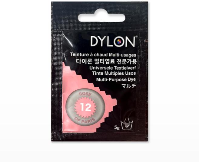 DYLON 다이론 멀티염료 옷염색, 12 핑크