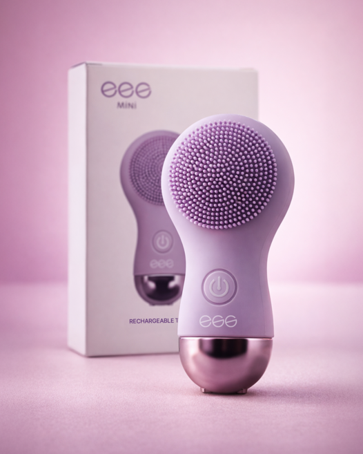 미니에그 디바이스(충전형) 클렌징 디바이스 세안 진동 클렌저 충전식 피부마사지기 전동클렌저 얼굴마사지기구 멀티 세안, 퍼플, 미니 에그디바이스