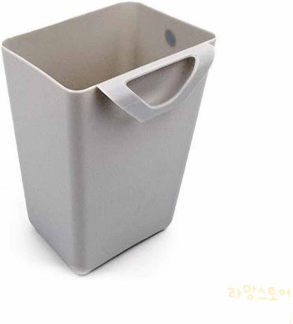 생활수납 바스켓 침대옆 걸이형정리함, 그레이