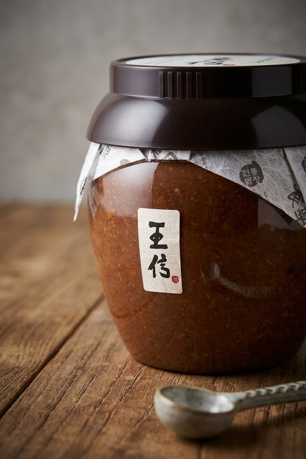 왕신 재래식 수제 자연발효 된장 국산 전통, 1개, 900g