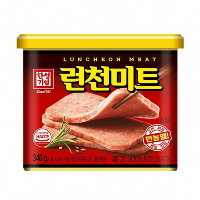 한성기업 런천 미트, 340g, 10개