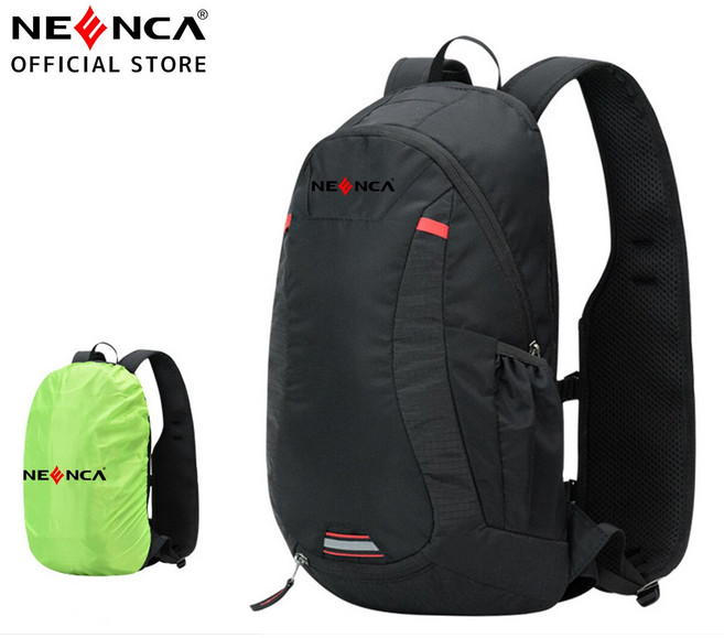 니이카 등산배낭 트레킹 백팩 배낭 가방 라이딩 조끼 여행 하이킹, 블랙