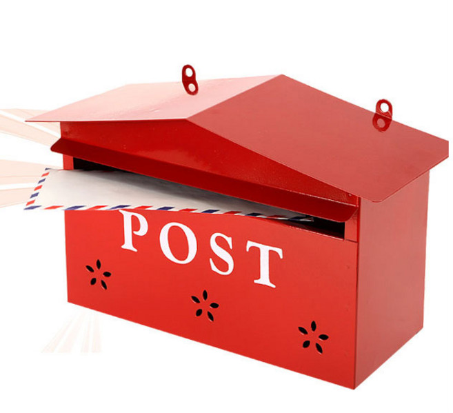 국내제조 두꺼운 강철판 대주기획 우체통 우편함 건의함 최신제조정품 국내생산 국내산 원자재로 우리나라에서제조 녹방지 분체도장 방식으로 안심하세요, D-TYPE 레드-우측입구형, 1개