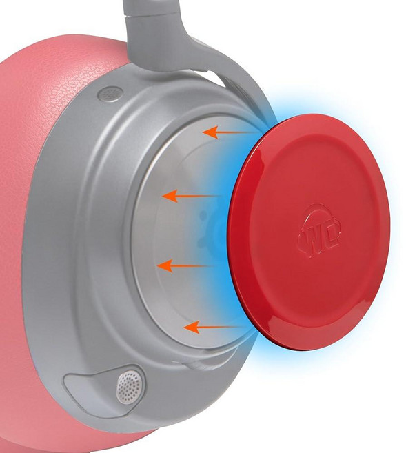 WC Wicked Cushions Arctis Nova 헤드셋용 사이드 플레이트 Pro Wireless/Pro Wired/Nova Elite/Nova 7 / 7X 7P에 적합, 레드